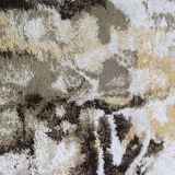 Nice big Scandinavian vintage carpet abstract designs 200x300 cm