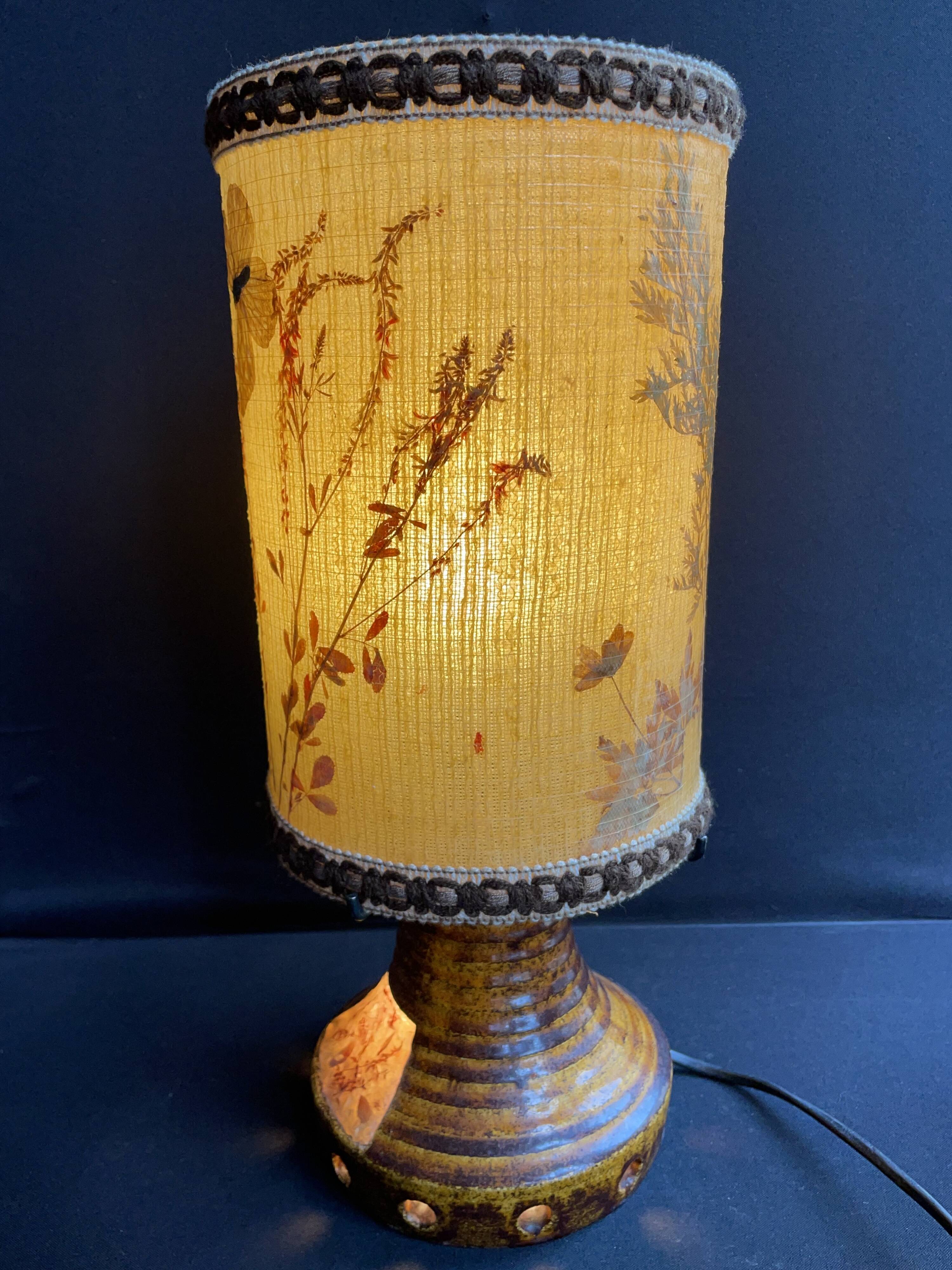 Table lamp - Accolay pottery 1945-1989