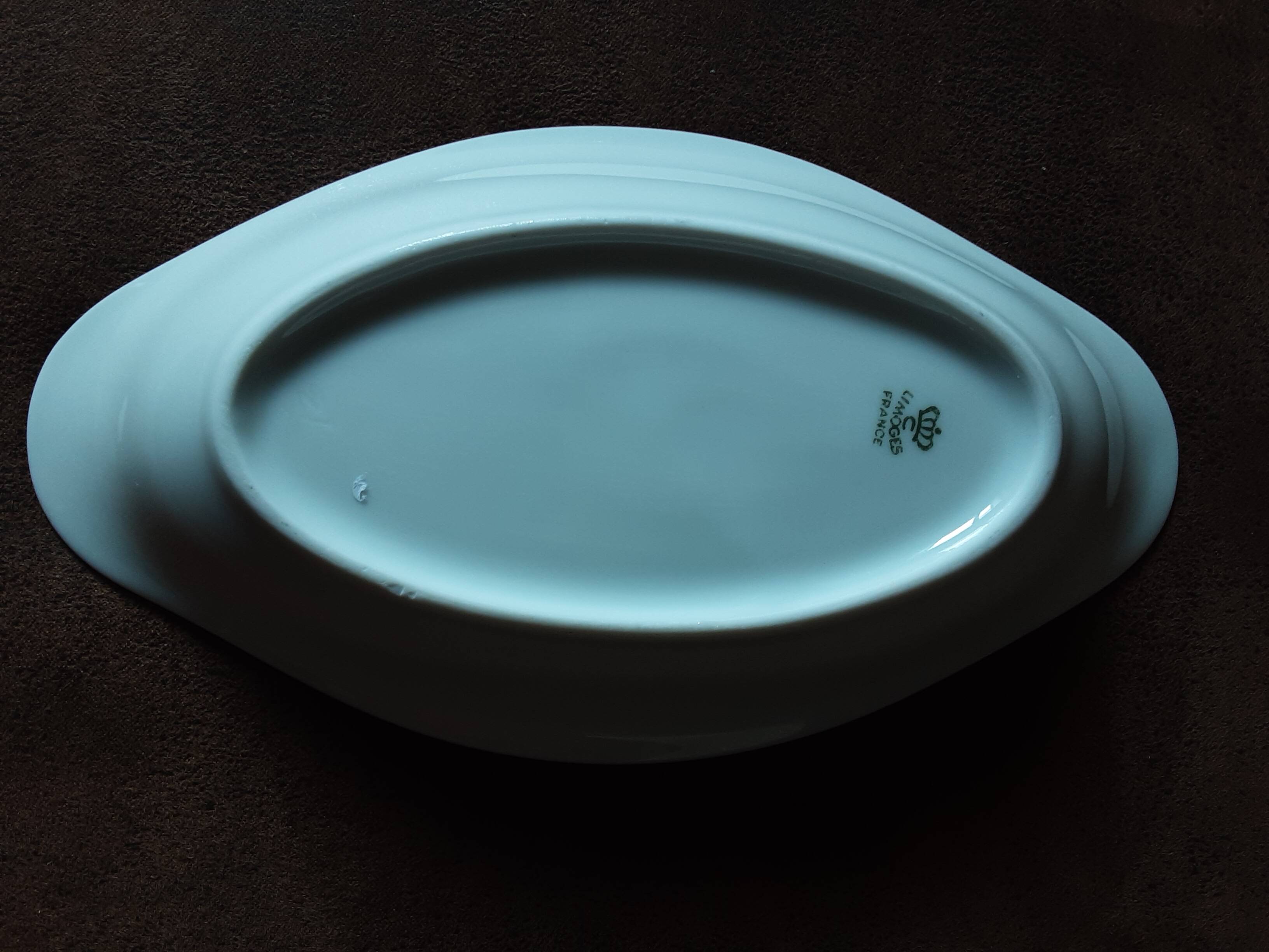 Limoges porcelain butter dish