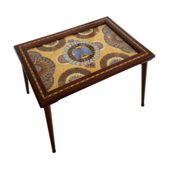 Vintage brazilian branded side table