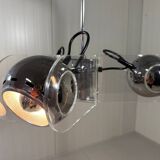 Gino Sarfatti style plexiglass hanging lamp 1970’s