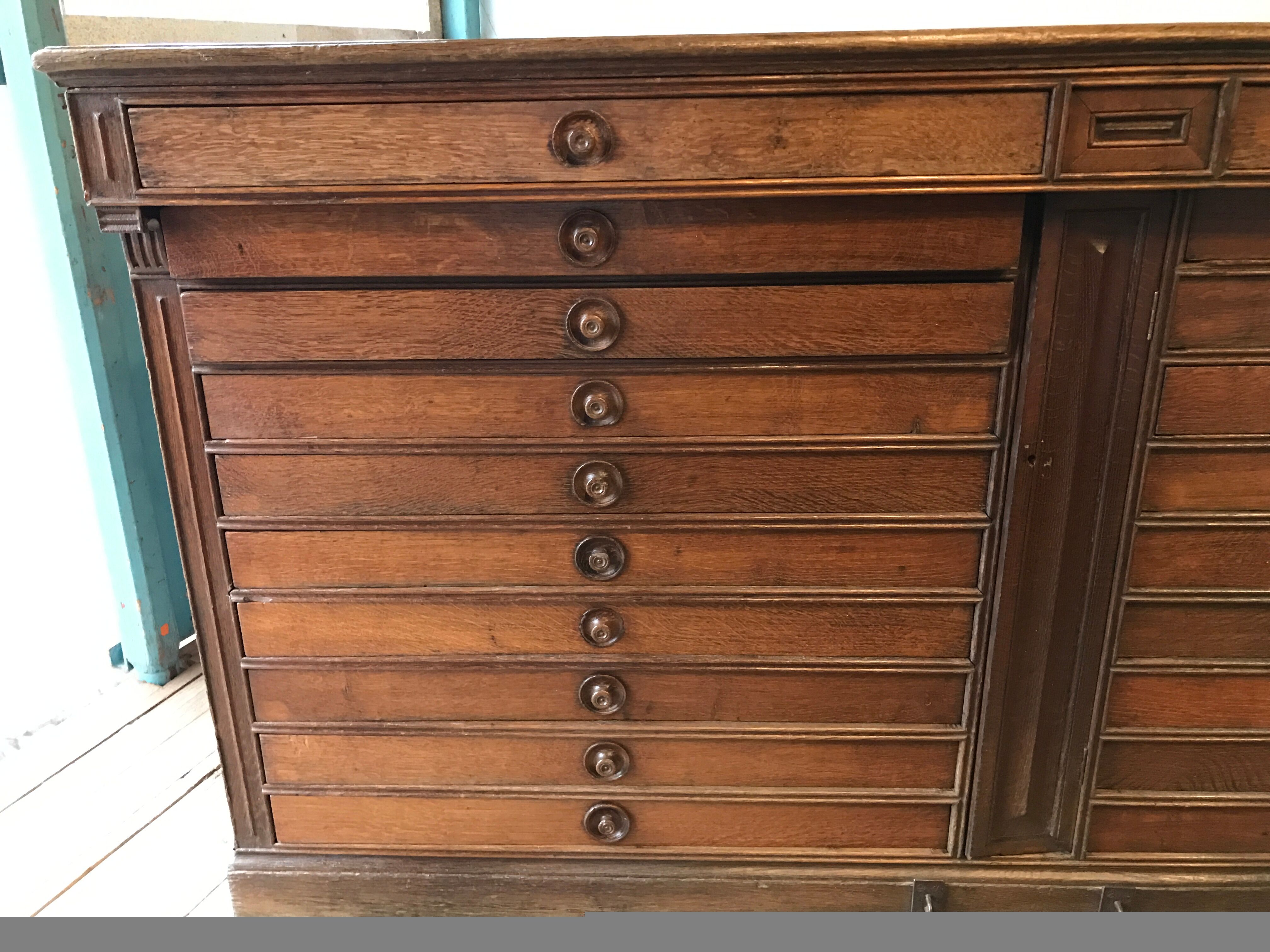 TRADE IN MASSIVE OAK DESK 1900