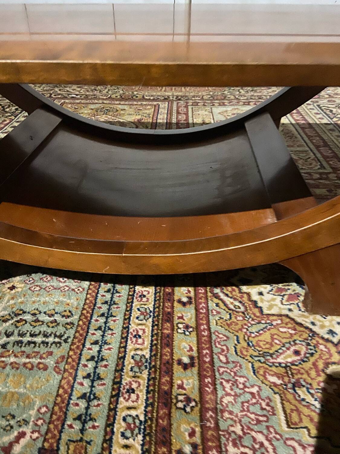 Table basse bois