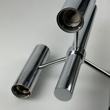 Lustre Spoutnik à 6 flammes des années 60 des années 70 par Hustadt Leuchten Allemagne