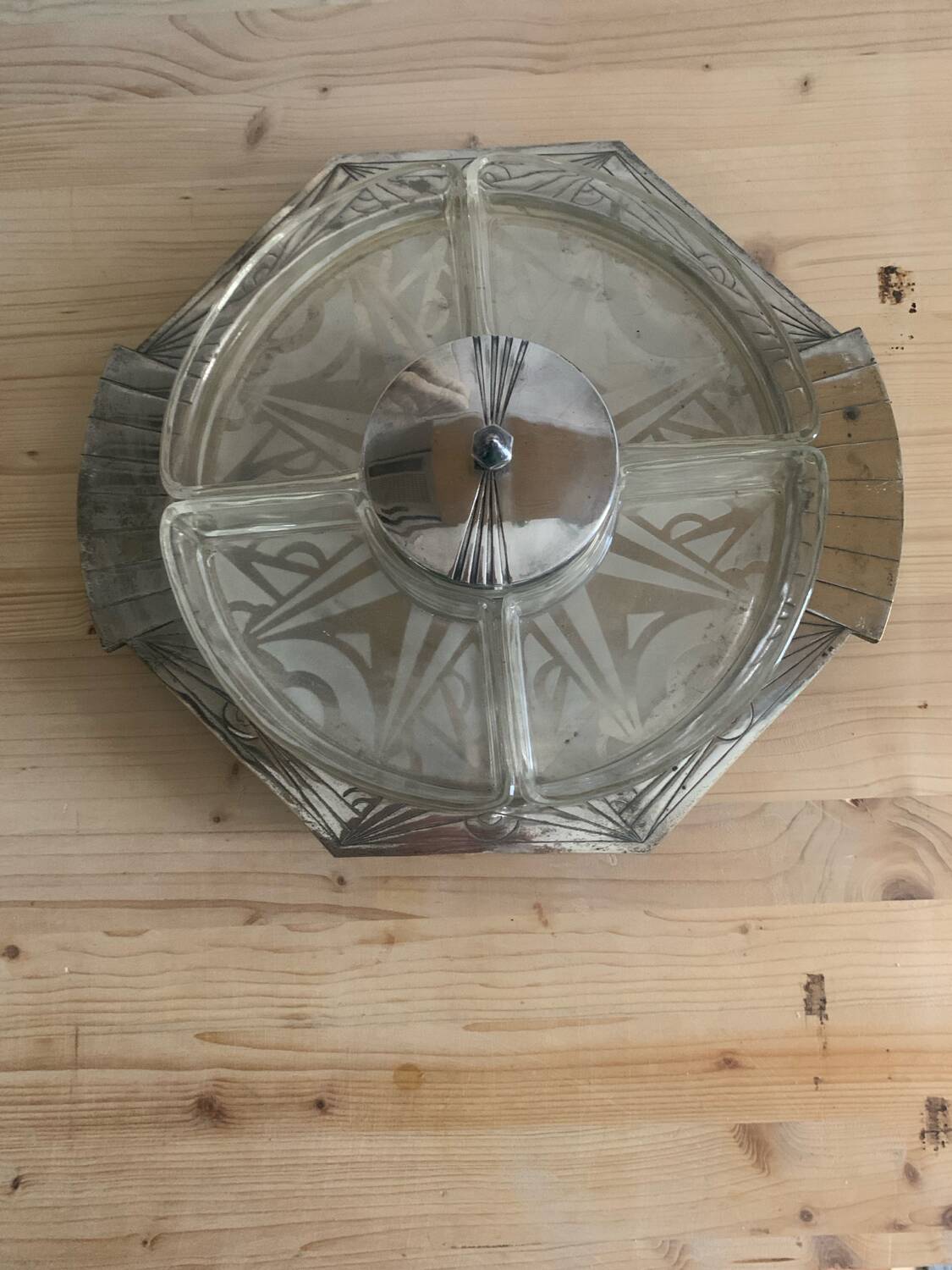 Arts Deco Hors d'oeuvres Plate