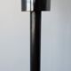Vintage lamppost with 1970s ring-shaped lampshade