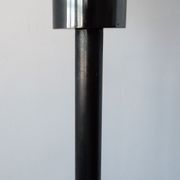 Lampadaire vintage avec abat-jour en forme d'anneau 1970s