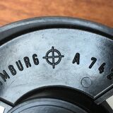 Vintage 1970s German space age table lamp by Limburg.