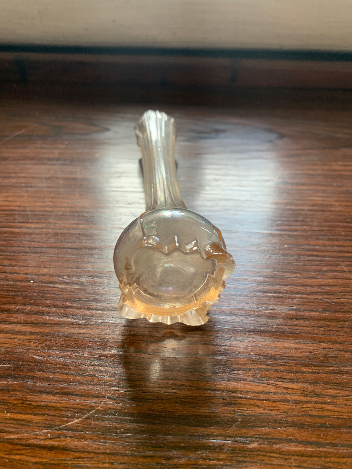 Small vintage glass vase