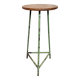 Green Industrial Workshop Stool, 1960s