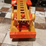 Solid wood ladder truck