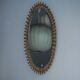 Large bamboo mirror, Italy, 1960s