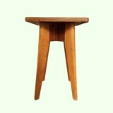 Small vintage side table with compass legs