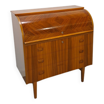 Secrétaire bureau uit Zweden met lades, bureau scandinave