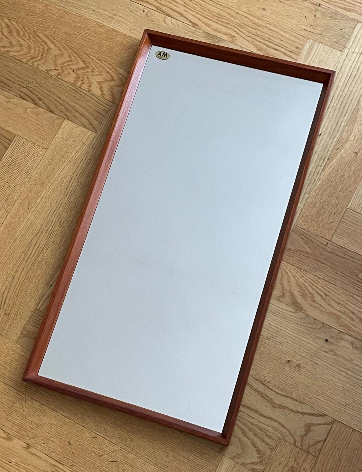 Danish Teak Wall Mirror 1960s