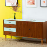 Scandinavian Vintage Teak Row – 148 cm