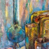 Oil on canvas Still Life 1990