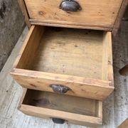 Bureau pin meuble atelier 1950