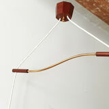 Scandinavian vintage pendant lamp 1960