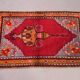 Old turkish oushak rug 118x74 cm vintage