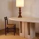 Lampe graphique en bois