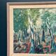 Original Swedish Oil on Panel – “Abstract Forest” – Signed – Vintage