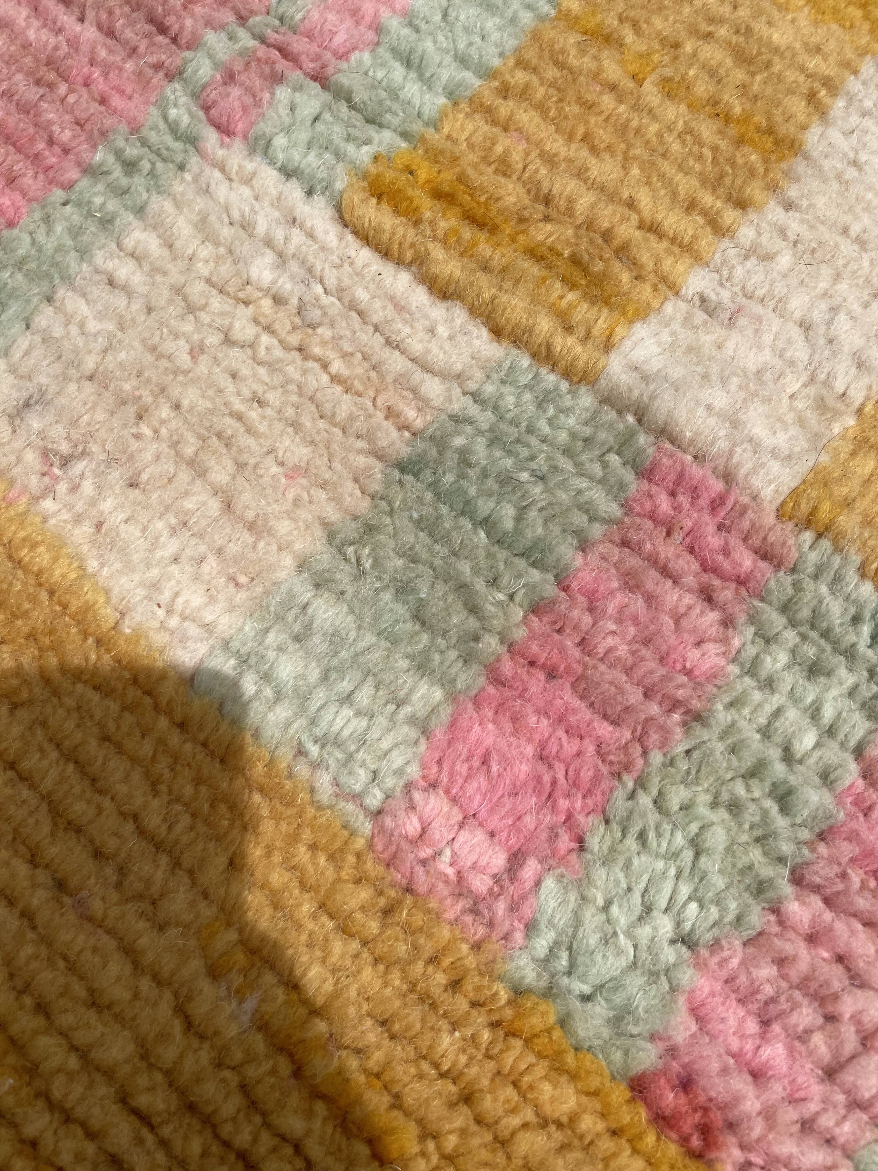 Colorful rugs berbere boujad