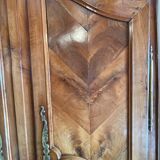 19th-century antique wardrobe