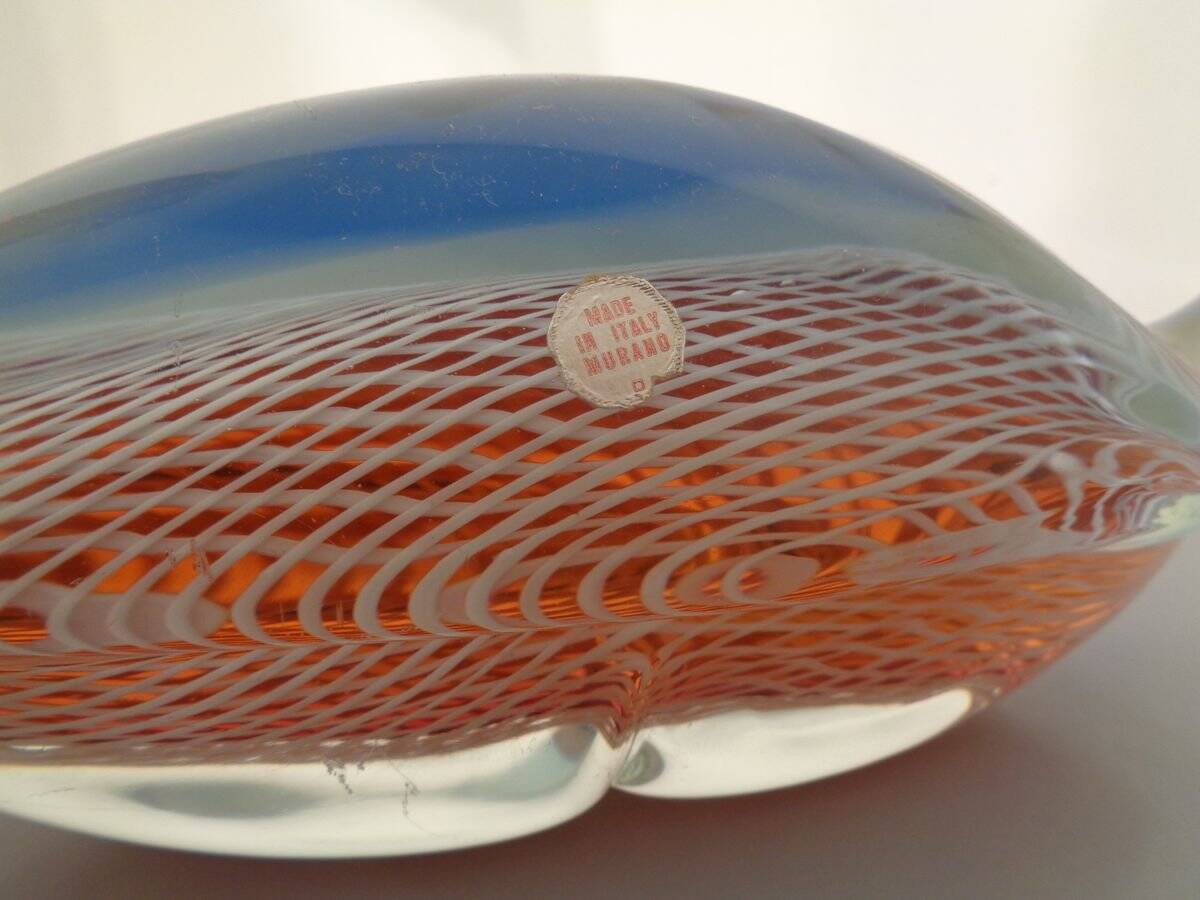 Large Italian Heavy Murano Glass Duck, 1960s