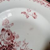 6 mismatched earthenware soup plates lot 7