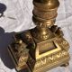 Vintage Candlestick - Brass Candlestick - 3-Arm Candlestick