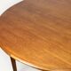 Scandinavian extendable dining table in teak - 1960s