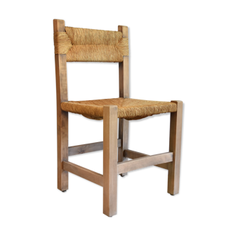 Rush chair design 50's