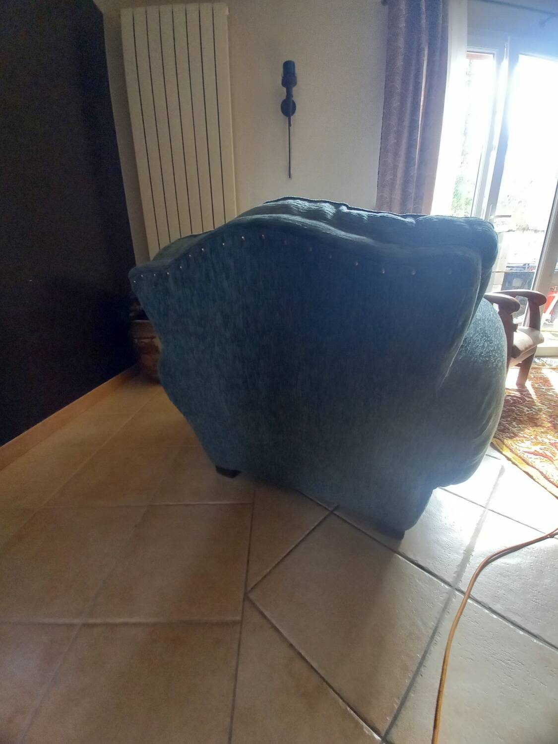 Restored vintage armchair from the 1940s-50s – provenance Nadia Barentin