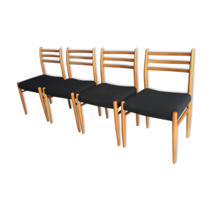 ensemble de 4 chaises