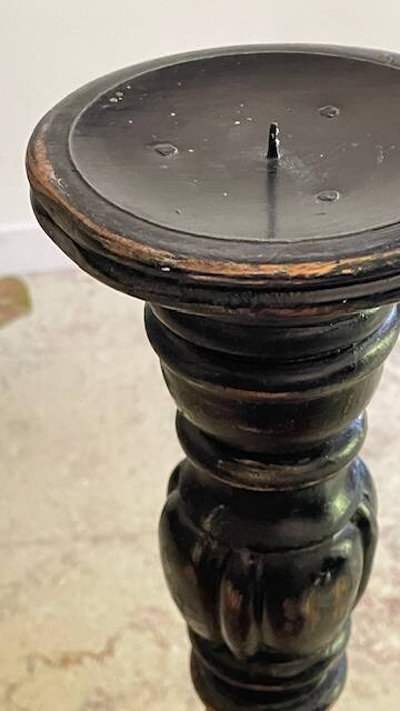 Candle holder 65cm Solid oak