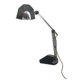 Lampe vintage 1930 Art Déco L'Artisanat Français - 45 cm