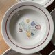 6 vintage ceramic deep plates