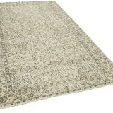 Hand-knotted turkish beige carpet 157 cm x 260 cm