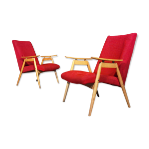 paire de fauteuils tcheque