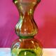 Pair of antique art deco glass vases