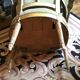 Pair of convertible armchairs Louis XVI.18th century