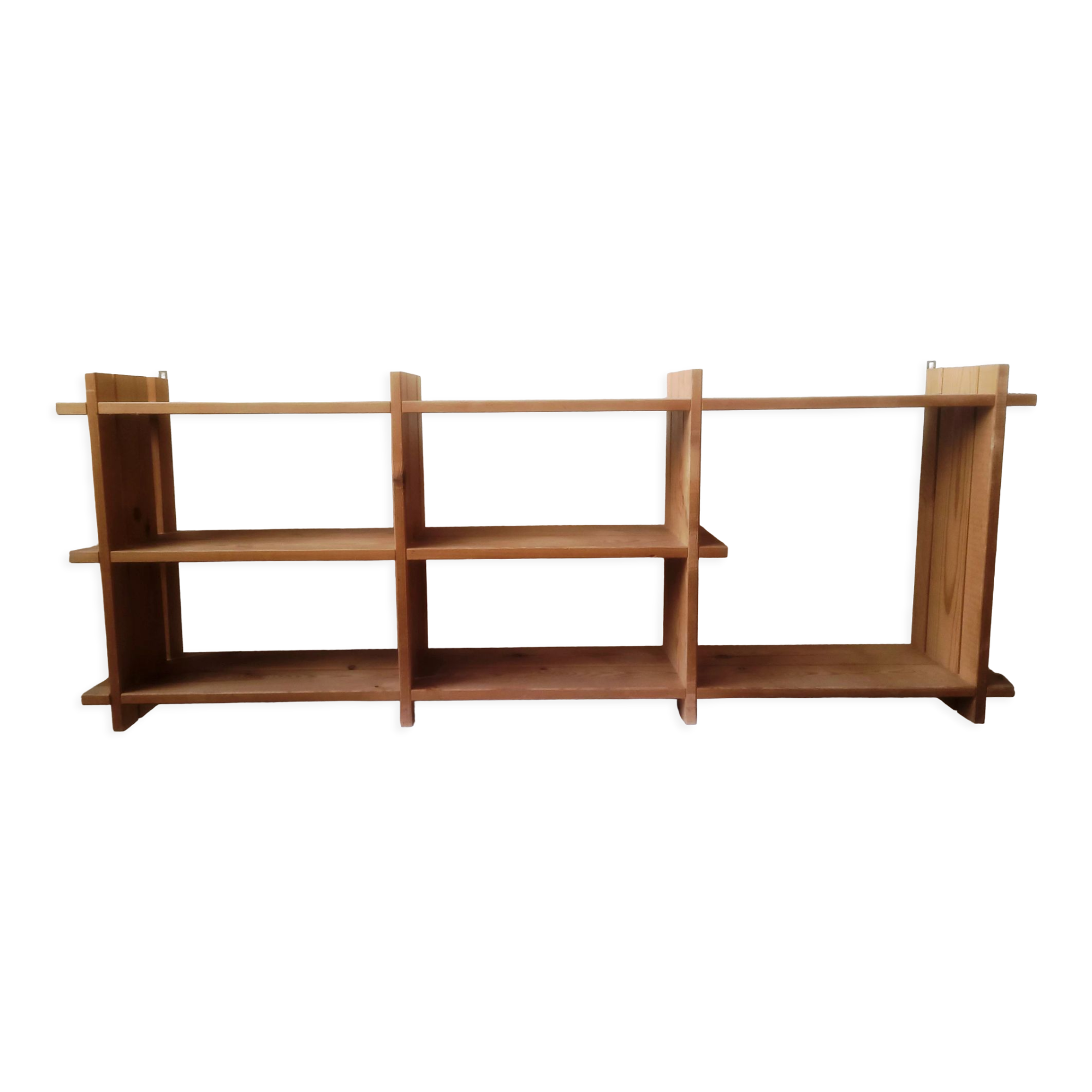 Vintage pine wall shelf