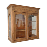 Old country window in walnut