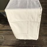 Embroidered sheet PM scalloped edge triple day central seam