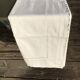 Embroidered sheet PM scalloped edge triple day central seam