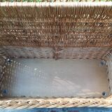 Wicker child's box bench
