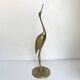 Oiseau en laiton vintage
