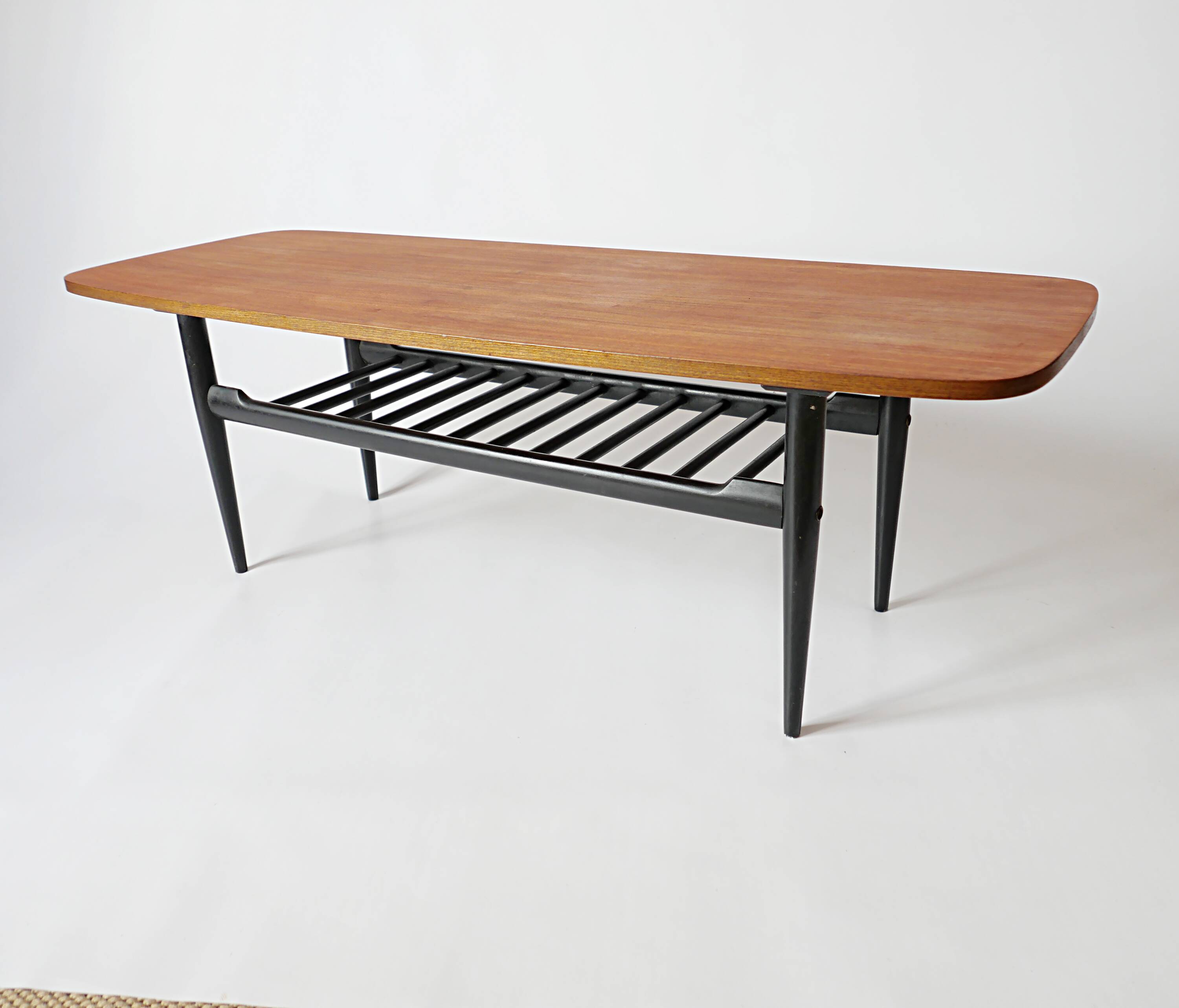Scandinavian teak coffee table 1970