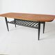 Table basse en teck scandinave 1970